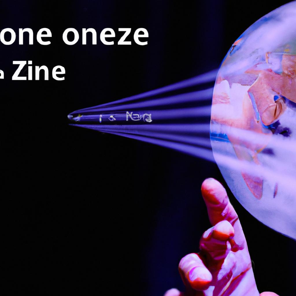 Person addressing ozone depletion issue